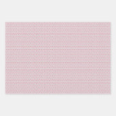 手描きハートVol.1バレンタインの贈り物ラップセット ラッピングペーパーシート (正面3)