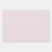 手描きハートVol.1バレンタインの贈り物ラップセット ラッピングペーパーシート (正面)