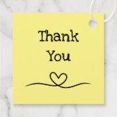 手描きバラ手作り愛と感謝 フェイバータグ (裏面)