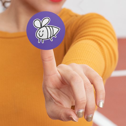 手描きビーカスタムカットビニール シール