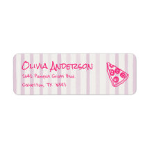 手描きピザ特別配送おもしろいベビーシャワー