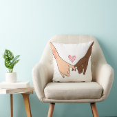 手描きピンキーの誓いピンキー約束の概念 クッション (椅子)