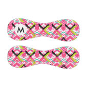 手描きピンクジグザグパターン 野球ボール (パネル)