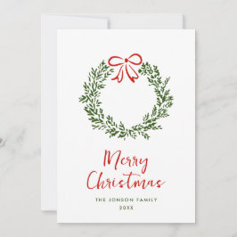 手描きファンキー落書きレトロクリスマス シーズンカード