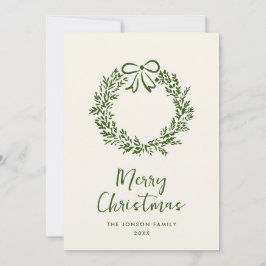 手描きファンキー落書きレトロクリスマス シーズンカード