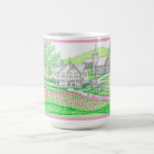 手描きファームピンク15oz mug コーヒーマグカップ (中央)
