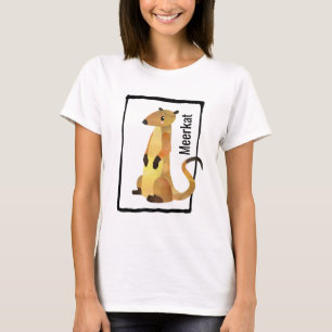 手描きフレーム内の水彩画 Tシャツ
