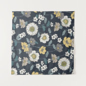 手描きフローラ、シームレスパタ芸術的ーン。 タペストリー (正面(横))