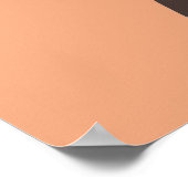 手描きブラック認識度デイコンセプトおもしろい2/3 ポスター (角)