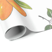 手描きブルーベリーとクムクアッツパターン ラッピングペーパー (ロールコーナー)