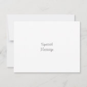 手描きブルーベリー2 サンキューカード (裏面)