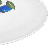 手描きブルーベリー カッティングボード (角)