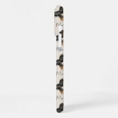 手描きペットポートレート水彩王カヴァリエ iPhoneケース (左側面)