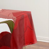 手描きポインセチア テーブルクロス (インサイチュ)