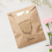 手描きマクラメビジネスボヘミアン好意バッグ フェイバーバッグ (封をした状態)