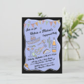 手描きメファンキーキシカンフィエスタパーティー 招待状 (スタンド正面)