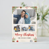 手描きメリークリスマスフォーフォトコラージュ (スタンド正面)