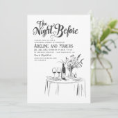 手描きリハーサルファンキーディナー 招待状 (スタンド正面)