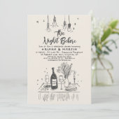 手描きリハーサルファンキーディナー 招待状 (スタンド正面)