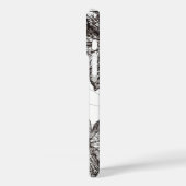 手描きリーフラインアートiPhoneケース Case-Mate iPhoneケース (裏面 / 左)