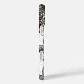 手描きリーフラインアートiPhoneケース Case-Mate iPhoneケース (裏面 / 右)