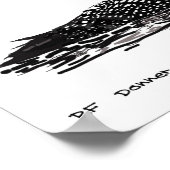 手描きルーン ポスター (角)