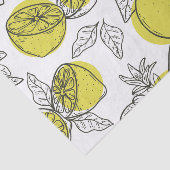 手描きレモンの木デクページティッシュペーパー 薄葉紙 (詳細)
