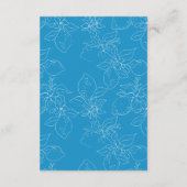 手描きレモンウェディングレセプション エンクロージャーカード (裏面)