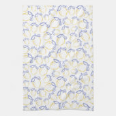 手描きレモンパターンキッチンタオル キッチンタオル (縦)