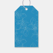 手描きレモンブライダルシャワーメッセージカード ギフトタグ (裏面)