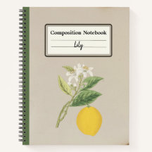 手描きレモン組成パーソナライズされた物