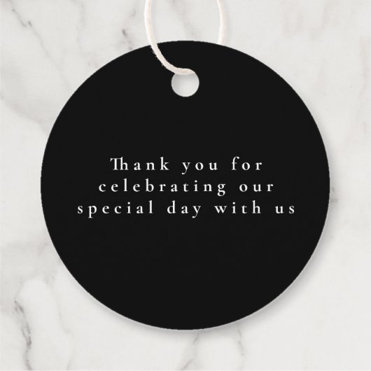 手描きワイルドフラワーミニマリスト フェイバータグ (裏面)