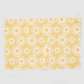 手描きワイルドフラワー ゴルフタオル (横)