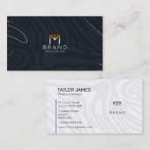 手描き両面横型名刺 名刺 (正面/裏面)