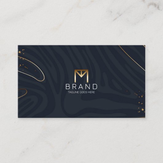 手描き両面横型名刺 名刺 (正面)