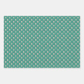 手描き休日フローラセット ラッピングペーパーシート (正面3)