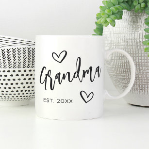 手描き台本おばあちゃん年成立 コーヒーマグカップ