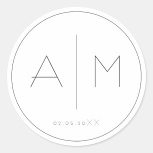 手描き図解入りの、写真付きの花 ラウンドシール