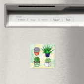 手描き多肉株 マグネット (インサイチュ (食洗機))