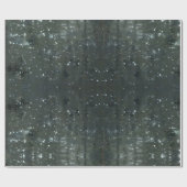 手描き天空デザインマットクラフト紙 ラッピングペーパー (フラット)