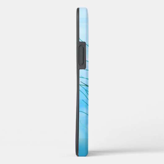 手描き孔雀の羽 Case-Mate iPhoneケース (裏面 / 右)