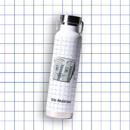 手描き学校用品のシャープ化 ウォーターボトル