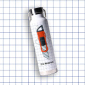 手描き学校用品カッター ウォーターボトル