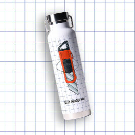 手描き学校用品カッター ウォーターボトル