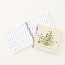 手描き寛骨臼状海藻 ノートブック