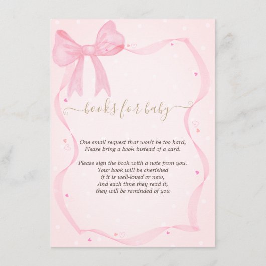 手描き弓フレームエレガントドット エンクロージャーカード (正面)