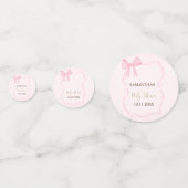 手描き弓フレームエレガントドット コンフェッティ (正面)