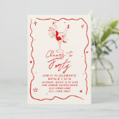 手描き応援440thフォト誕生日 招待状 (スタンド正面)