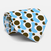 手描き抽象芸術オーガニック形ネクタイ ネクタイ (ロール)