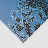 手描き抽象芸術トライバルヒッパイドールボヘミア 薄葉紙 (詳細)